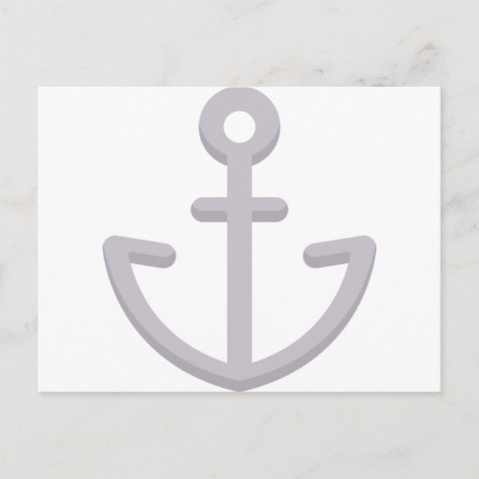Scheepsanker Briefkaart (Voorkant)
