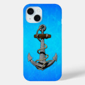 Scheepsanker Case-Mate iPhone Case (Achterkant)