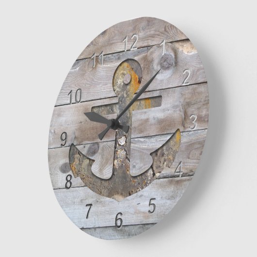 Scheepsanker. Grote Klok (Hoek)