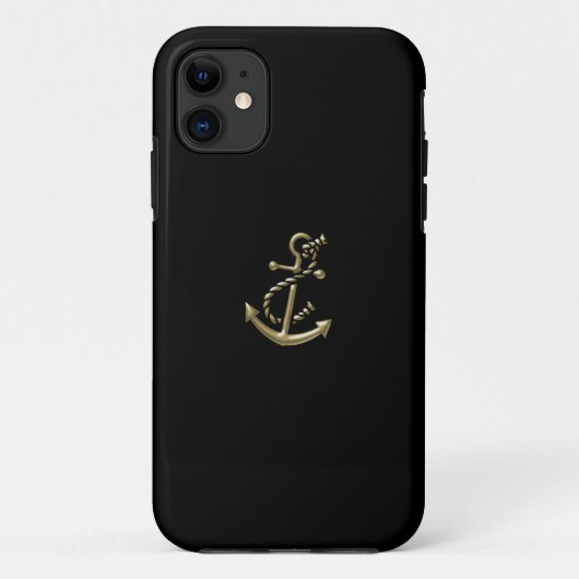 Scheepsanker Nautical Marine-Thmed Gift Case-Mate iPhone Case (Achterkant)