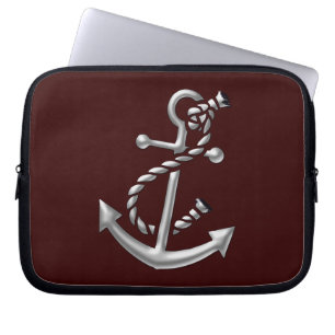 Scheepsanker Nautical Marine-Thmed Gift Laptop Sleeve