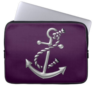 Scheepsanker Nautical Marine-Thmed Gift Laptop Sleeve