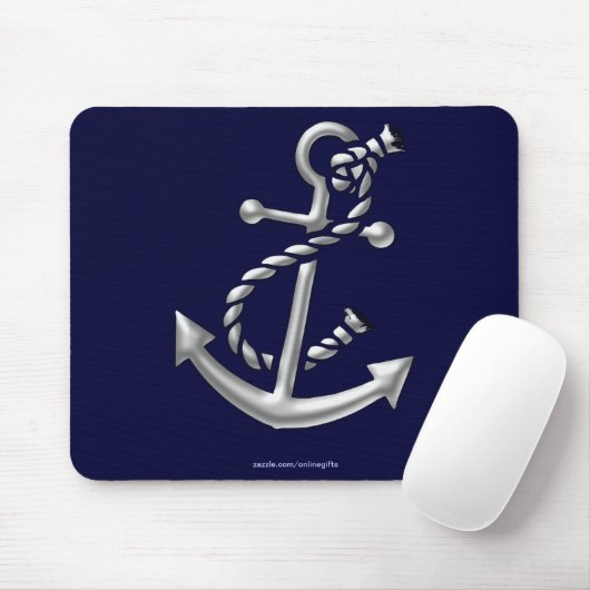 Scheepsanker Nautical Marine-Thmed Gift Muismat (Met muis)