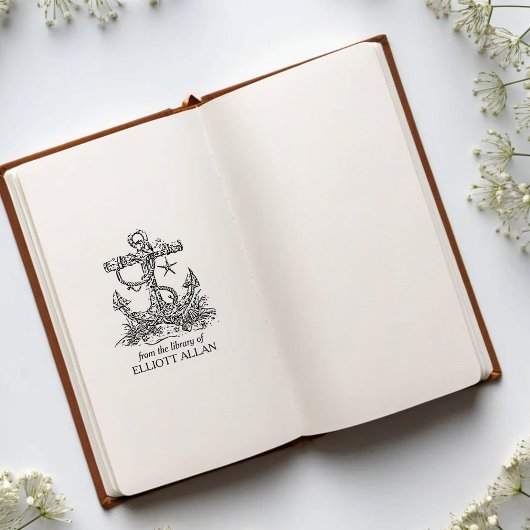  scheepsankerplaat rubberstempel