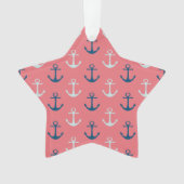 Scheepsankers op Roos Ornament (voorkant)