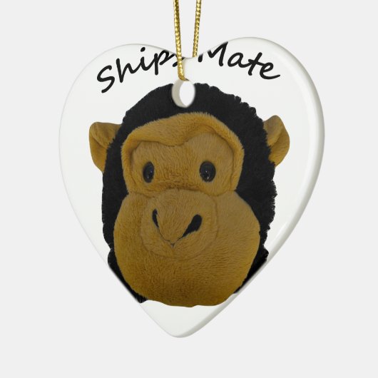 Scheepsattest Keramisch Ornament (Links)