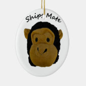 Scheepsattest Keramisch Ornament (Rechts)