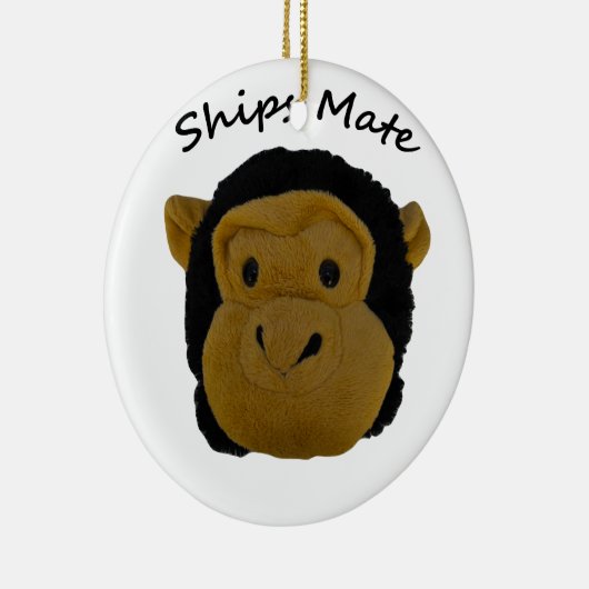 Scheepsattest Keramisch Ornament (Rechts)