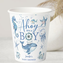 Scheepsbabyfeestje jongen marineblauw zeiler 