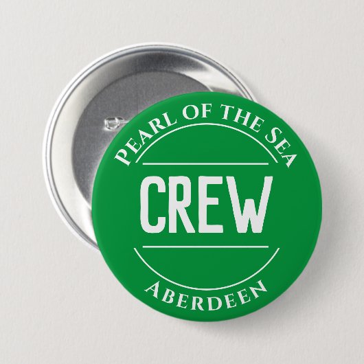 Scheepsbemanningsleden Button-badge Ronde Button 7,6 Cm (Voorkant /achterkant)