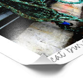 Scheepsboomstammen Foto Afdruk (Hoek)