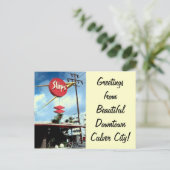 "Scheepsbordje" Briefkaart (Staand voorkant)