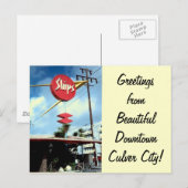 "Scheepsbordje" Briefkaart (Voorkant / Achterkant)