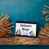 Scheepsboten/sportschepen Fotoplaat (Zijkant)