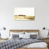 Scheepsbouw (m/v op papier) canvas afdruk (Insitu (Slaapkamer))