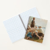 Scheepsbouwers (door Albert Edelfelt) Notitieboek (Binnen)