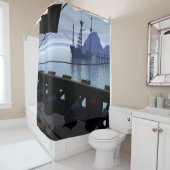 Scheepsdek Douchegordijn (In situ)