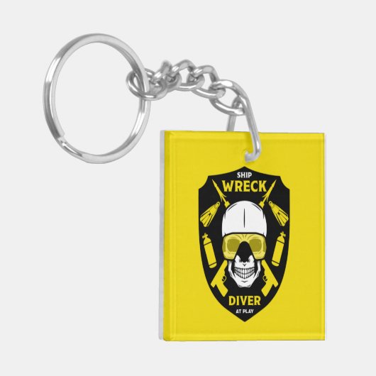 scheepsduikers sleutelhanger (Voorkant Links)
