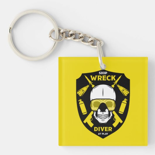 scheepsduikers sleutelhanger (Voorkant)