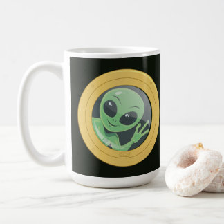 Scheepseigenaar Patrijspoort Raam Alien Waving Koffiemok