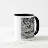 Scheepsgolfvormige golfwolken 2 mok (Voorkant rechts)