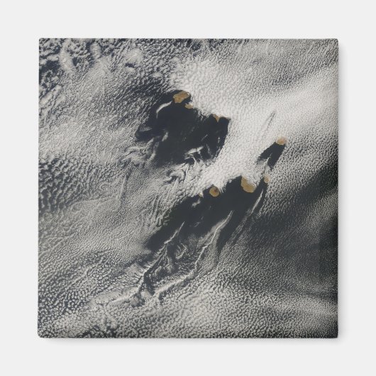 Scheepsgolfvormige golfwolken en wolkenvorken magneet (Voorkant)