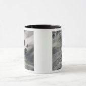 Scheepsgolfvormige golfwolken en wolkenvorken mok (Midden)