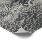 Scheepsgolfvormige golfwolken en wolkenvorken poster (Hoek)