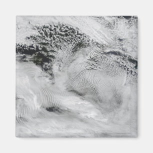 Scheepsgolfvormige golfwolken magneet