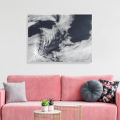 Scheepsgolfvormige wolken in de Zuid-Indische Oce Canvas Afdruk (Insitu (Woonkamer))