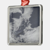 Scheepsgolfvormige wolken in de Zuid-Indische Oce Metalen Ornament (Links)