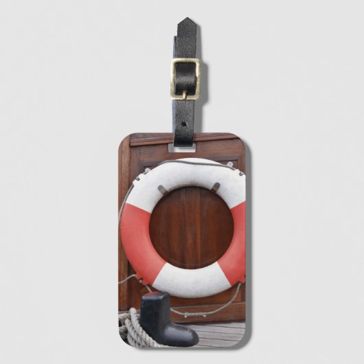 Scheepsgordel Bagagelabel (Voorkant (verticaal))