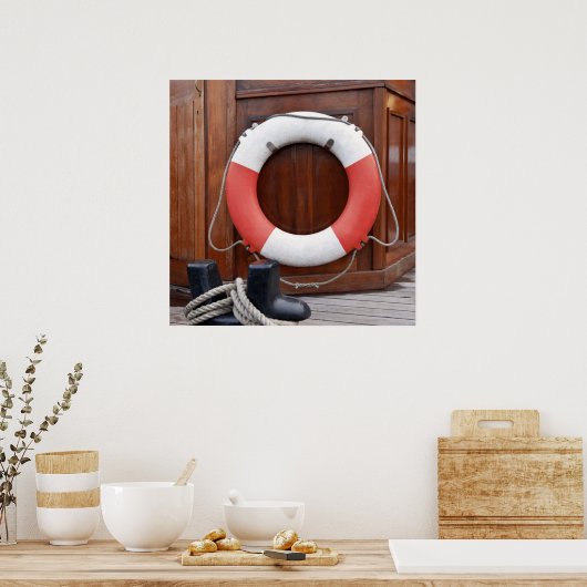 Scheepsgordel Poster (Keuken)