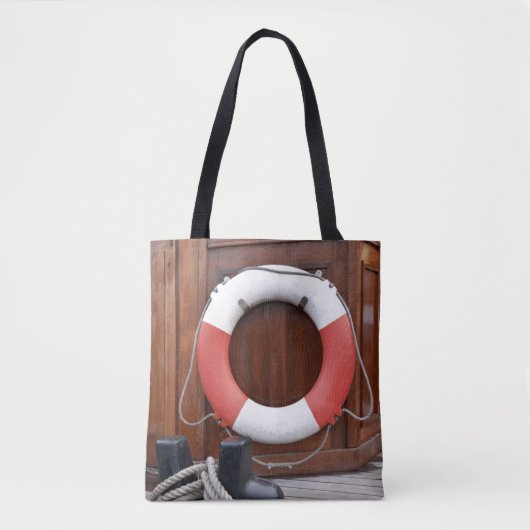Scheepsgordel Tote Bag (Voorkant)