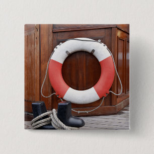 Scheepsgordel Vierkante Button 5,1 Cm