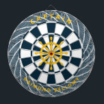 Scheepshelm-dartbord Dartbord<br><div class="desc">Het Ship Wheel Helm Dartboard is volledig aanpasbaar en een geweldig cadeau idee voor vrienden,  familie of de perfecte aanvulling op uw speelkamer. Ontworpen door Norman R.</div>