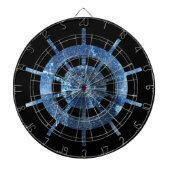 Scheepshelm Rust Metal Dartbord (Voorkant)