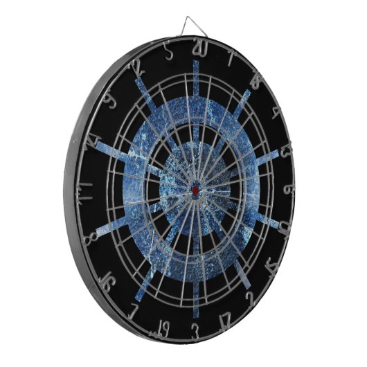 Scheepshelm Rust Metal Dartbord (Voorkant Links)