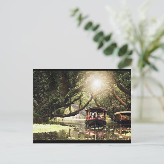 Scheepshuis van Kerala Briefkaart (Staand voorkant)