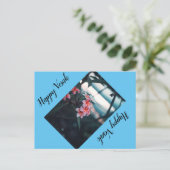 scheepskaart briefkaart (Staand voorkant)