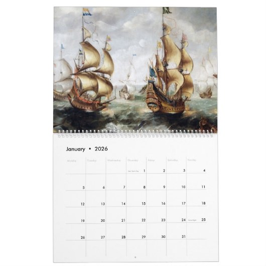 scheepskalender 2025 kalender (Jan 2026)