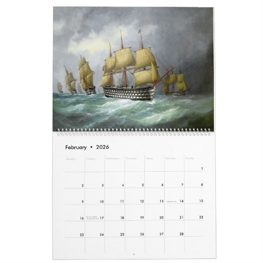 scheepskalender 2025 kalender (Feb 2026)