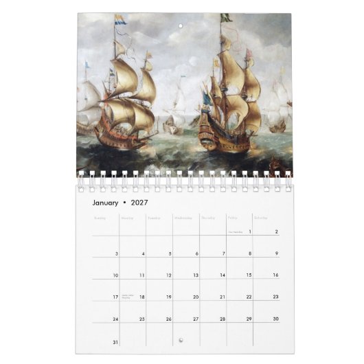  Scheepskalender Kalender (Jan 2027)