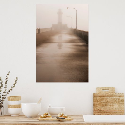 Scheepskanaal | Minnesota, Duluth, Canal Park Poster (Keuken)