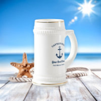 Scheepskapitein Aangepaste Bootnaam Haven