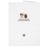 scheepskapitein Jouw naam-ankerkaart (Achterkant)