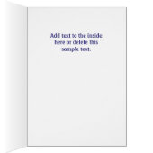 scheepskapitein Jouw naam-ankerkaart (Binnen (Rechts))