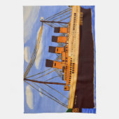 Scheepskeukenhanddoek Titanic Theedoek (Verticaal)