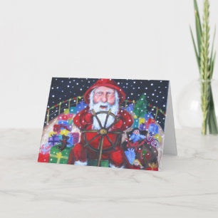 Scheepslading van Liefde Feestdagen Kaart