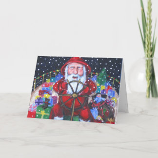 Scheepslading van Liefde Feestdagen Kaart